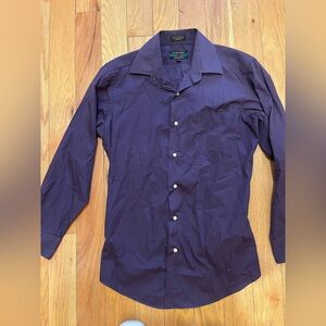 Alexander Julian Deep Purple Shirt Jacket